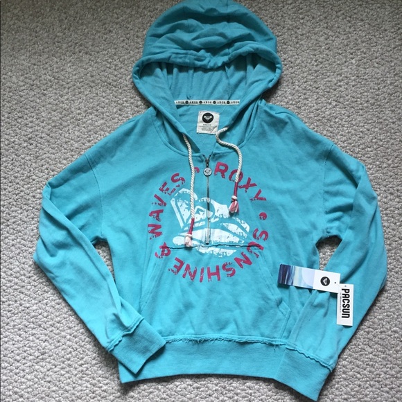 Roxy Tops - Womans Medium Roxy Half ZIP Sweatshirt